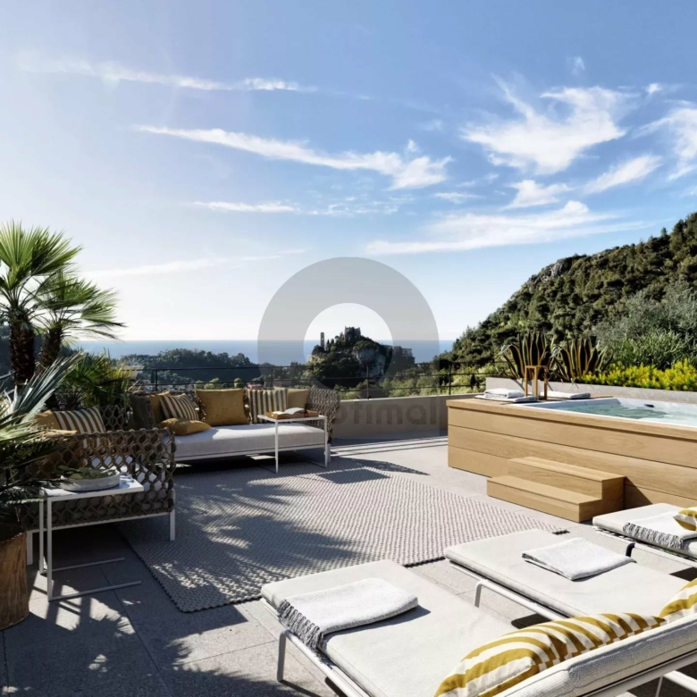 EZE – PROGRAMME NEUF – Livraison Fin 2027 – 3 PIECES avec terrasse + Parking en sous-sol