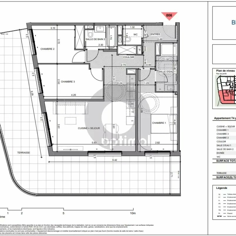 EZE – PROGRAMME NEUF – Livraison T3 2027 – 4 PIECES avec terrasse + Parking en sous-sol