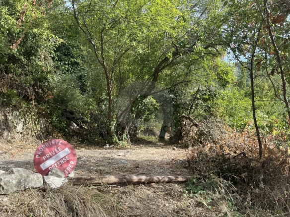 VENTE TERRAIN INCONSTRUCTIBLE GORBIO