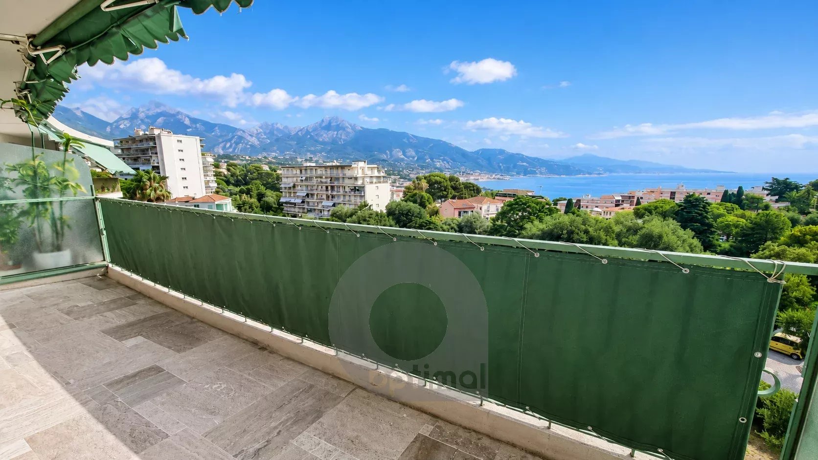 Magnifique 4 pièces au cap martin, vue panoramique mer et Monaco