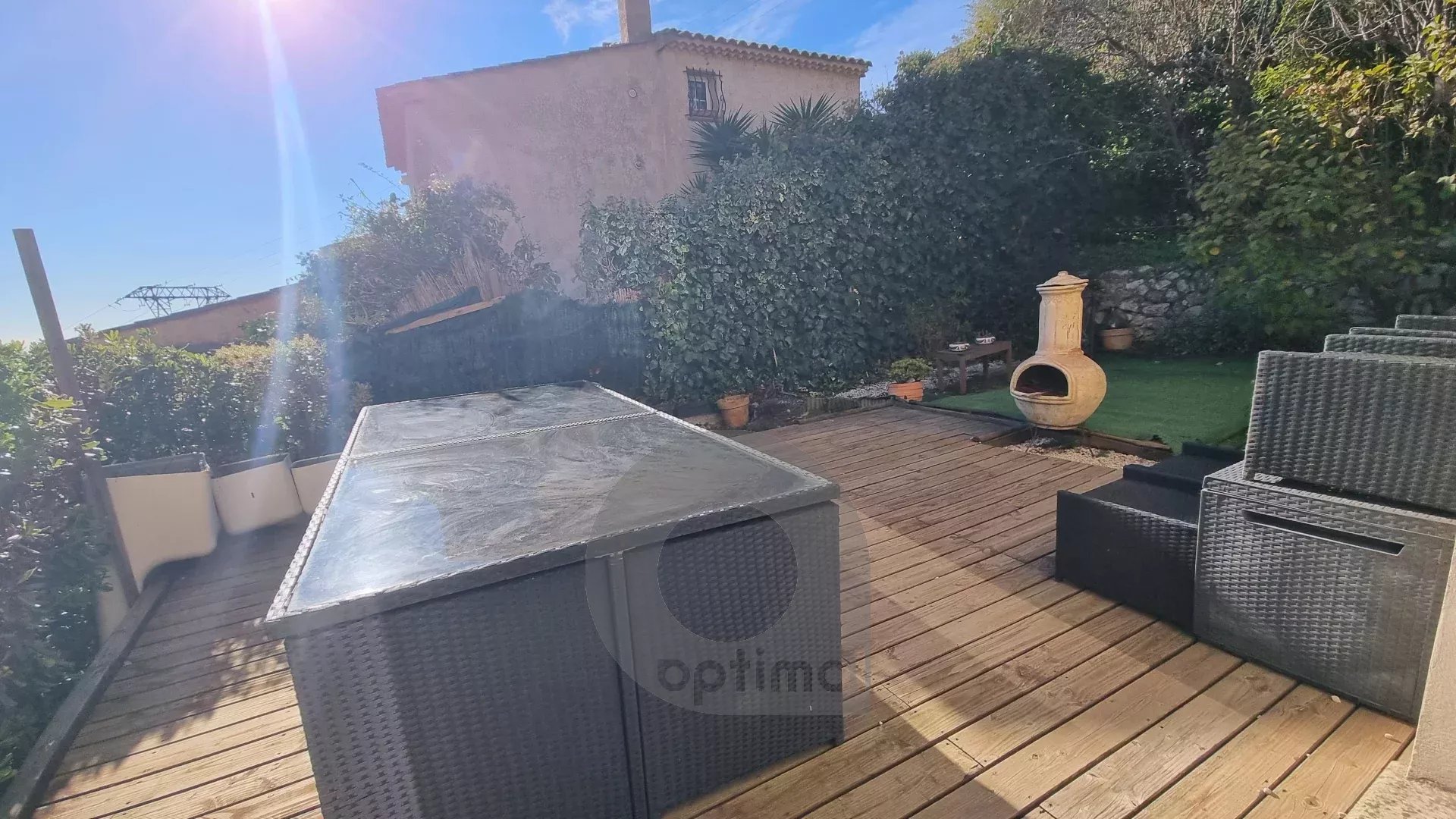 Villa la Turbie vue mer Moncao