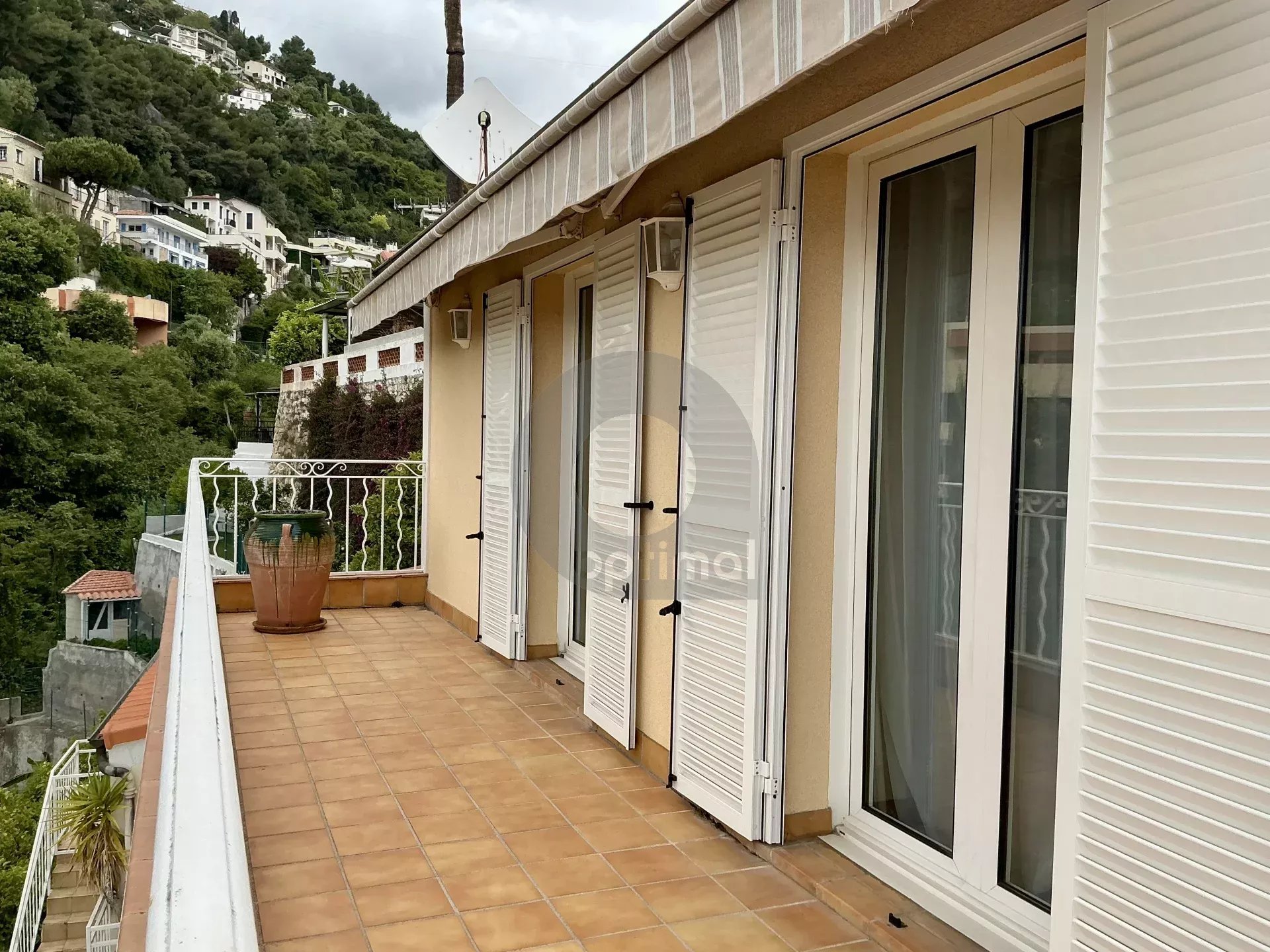 VENTE APPARTEMENT DUPLEX 4P VUE MER ROQUEBRUNE CAP MARTIN-GOLFE BLEU