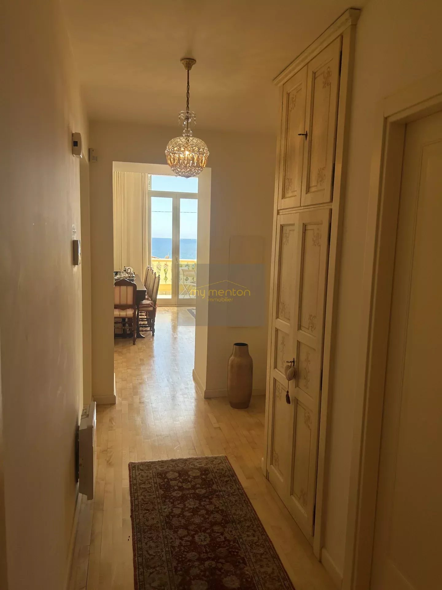 Menton Garavan – Luxueux 3 pièces avec vastes terrasses, vue mer panoramique