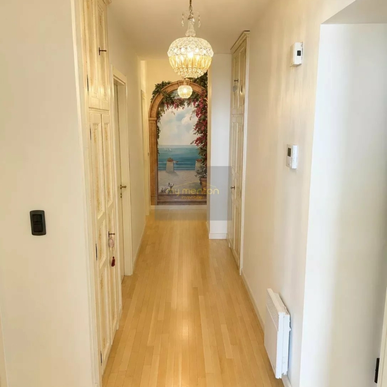 Menton Garavan – Luxueux 3 pièces avec vastes terrasses, vue mer panoramique