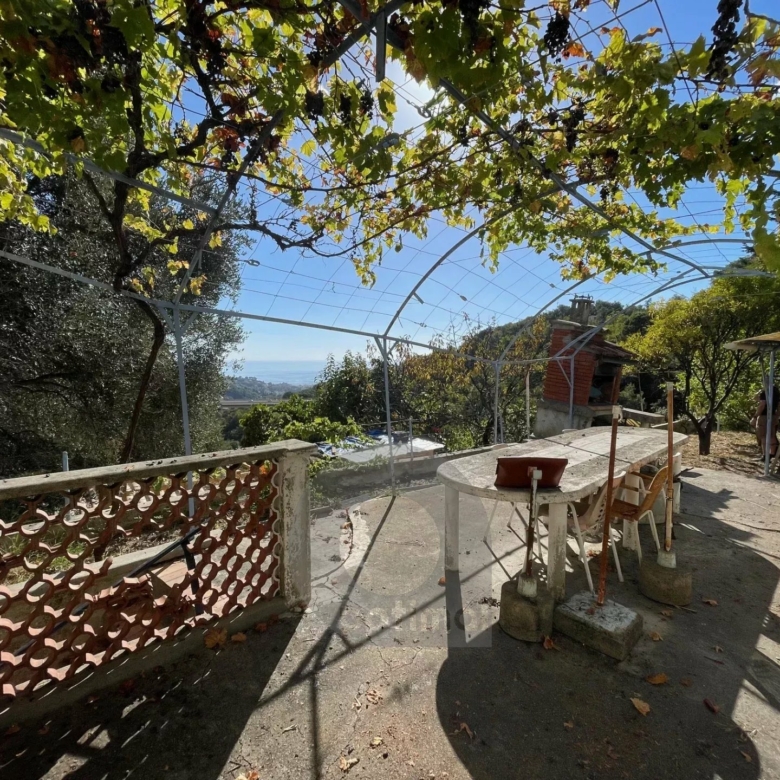 Route de Ste Agnès – Maison 3 pièces à Rénover avec terrasse et jardin – Accès pédestre
