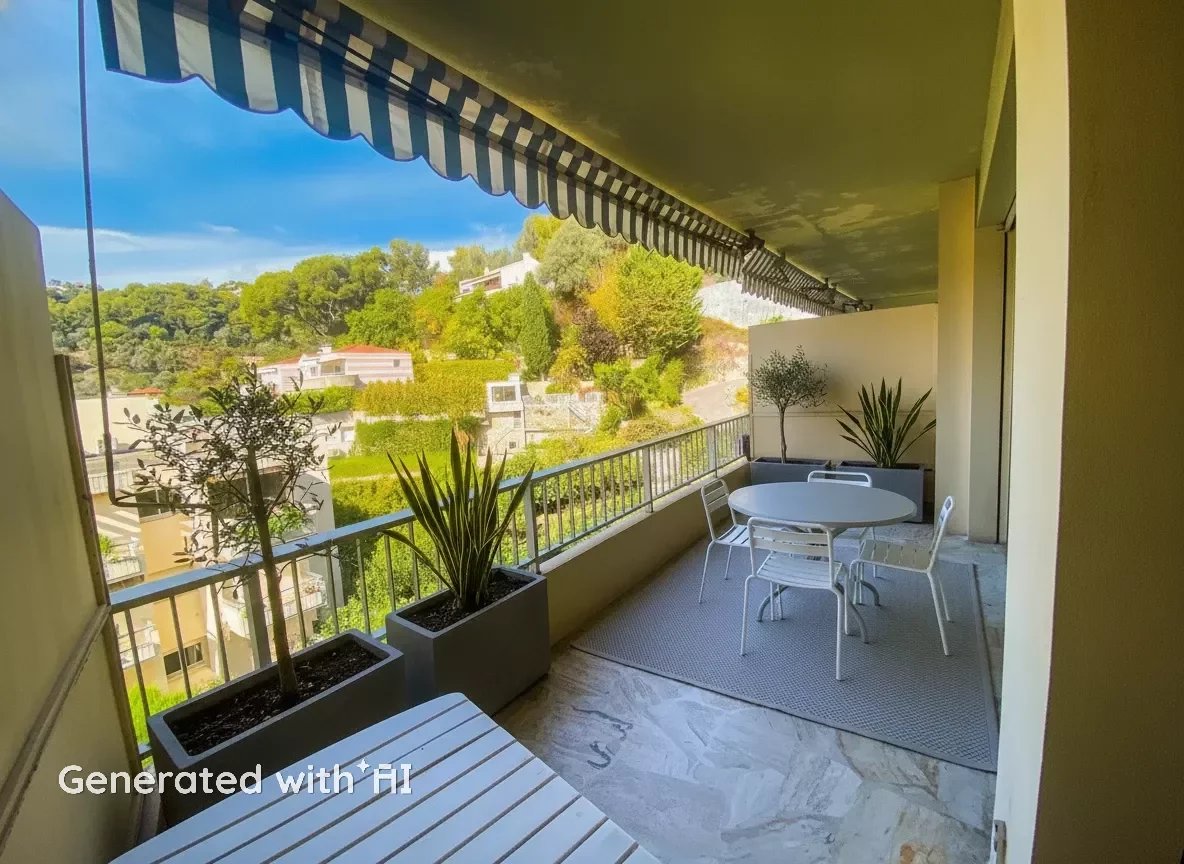MENTON BOULEVARD GARAVAN – GRAND STUDIO, TERRASSE, PISCINE