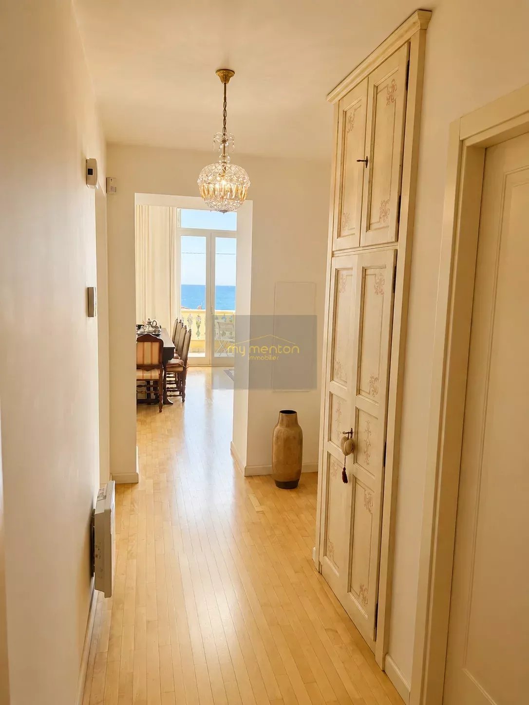 Menton Garavan – Luxueux 3 pièces avec vastes terrasses, vue mer panoramique
