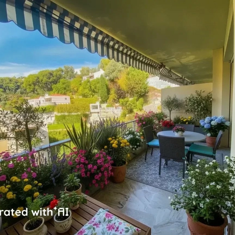 MENTON BOULEVARD GARAVAN – GRAND STUDIO, TERRASSE, PISCINE