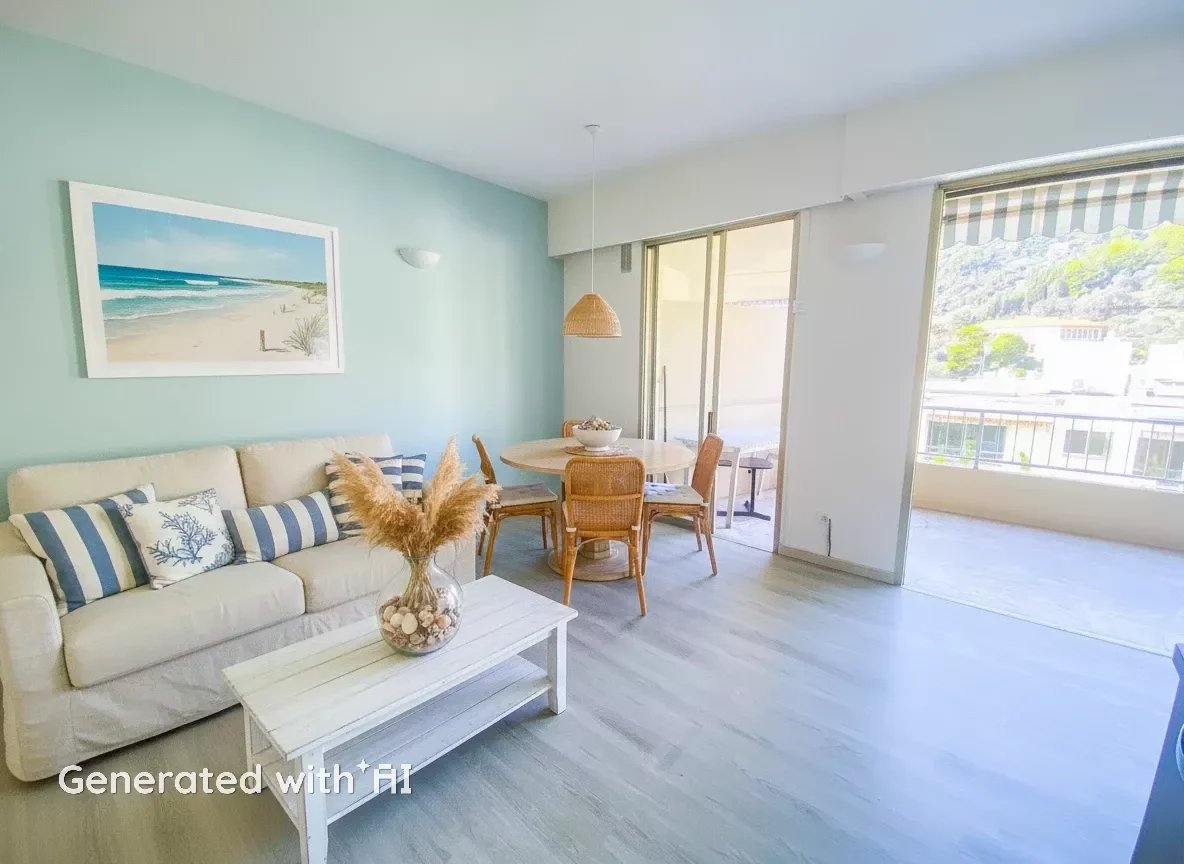 MENTON BOULEVARD GARAVAN – GRAND STUDIO, TERRASSE, PISCINE