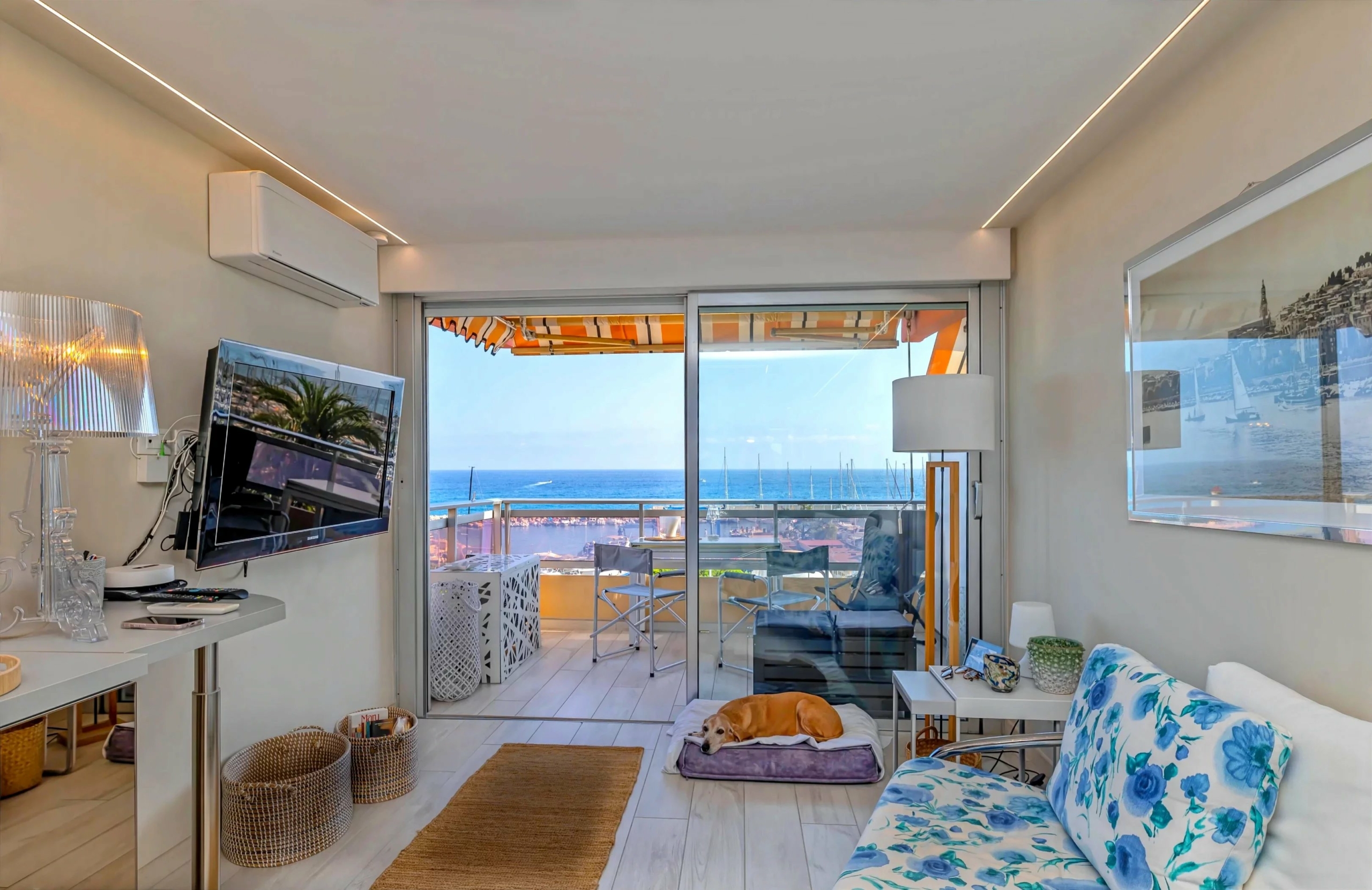 MENTON GARAVAN – MAGNIFIQUE DEUX PIECES FRONT DE MER