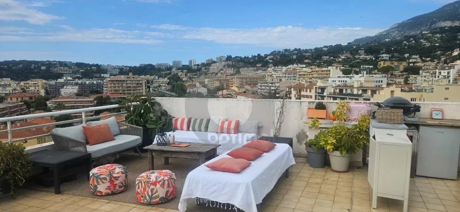 Centre Carnolès: Très bel appartement 4P avec Solarium – Vue panoramique – Garage