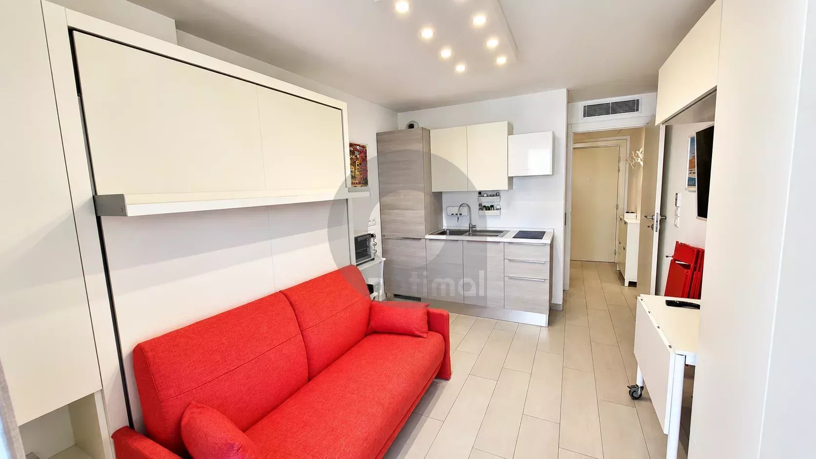 Menton Casino – Coquet studio – Immeuble récent – 100 mt des plages