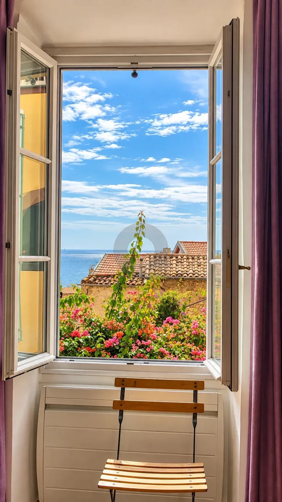 Menton vieille ville – 2 Pièces – Beaucoup de charme
