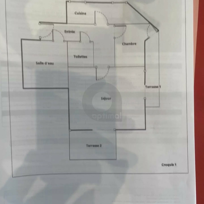 Vente Appartement de 46.23m²  à Roquebrune-Cap-Martin