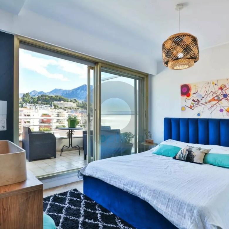 Centre Carnolès: Très bel appartement 4P avec Solarium – Vue panoramique – Garage