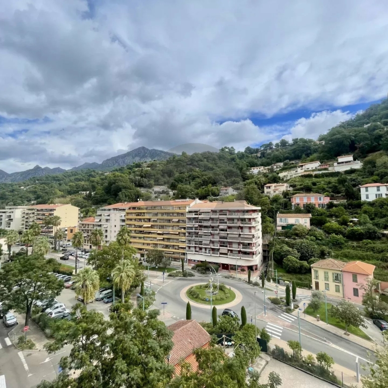 Menton mi-careï Studio 29m² terrasse 23m² cave