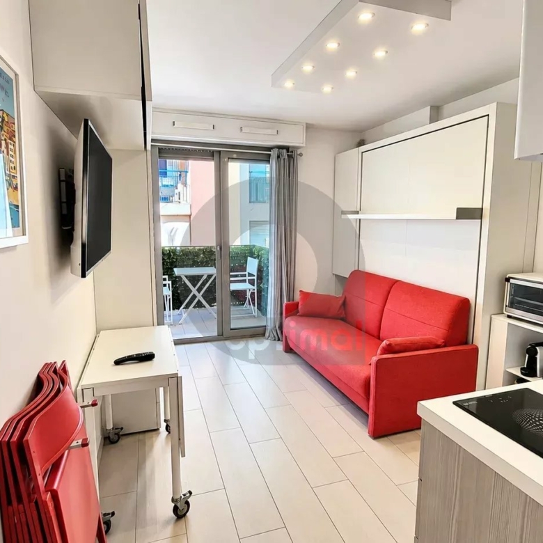 Menton Casino – Coquet studio – Immeuble récent – 100 mt des plages