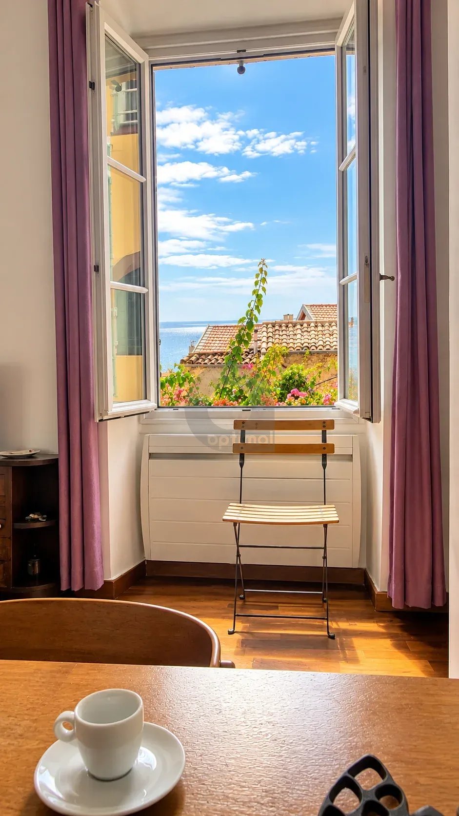 Menton vieille ville – 2 Pièces – Beaucoup de charme