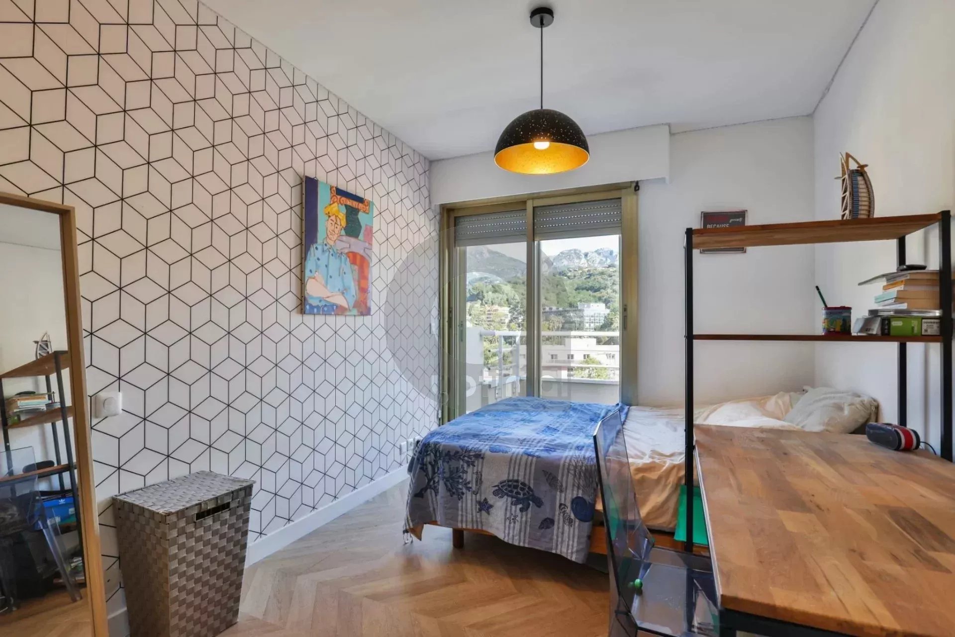 Centre Carnolès: Très bel appartement 4P avec Solarium – Vue panoramique – Garage