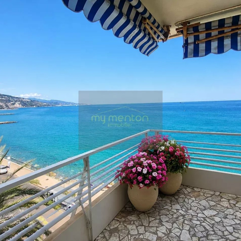 MENTON – MADONE | APPARTEMENT D’ANGLE FACE À LA MER