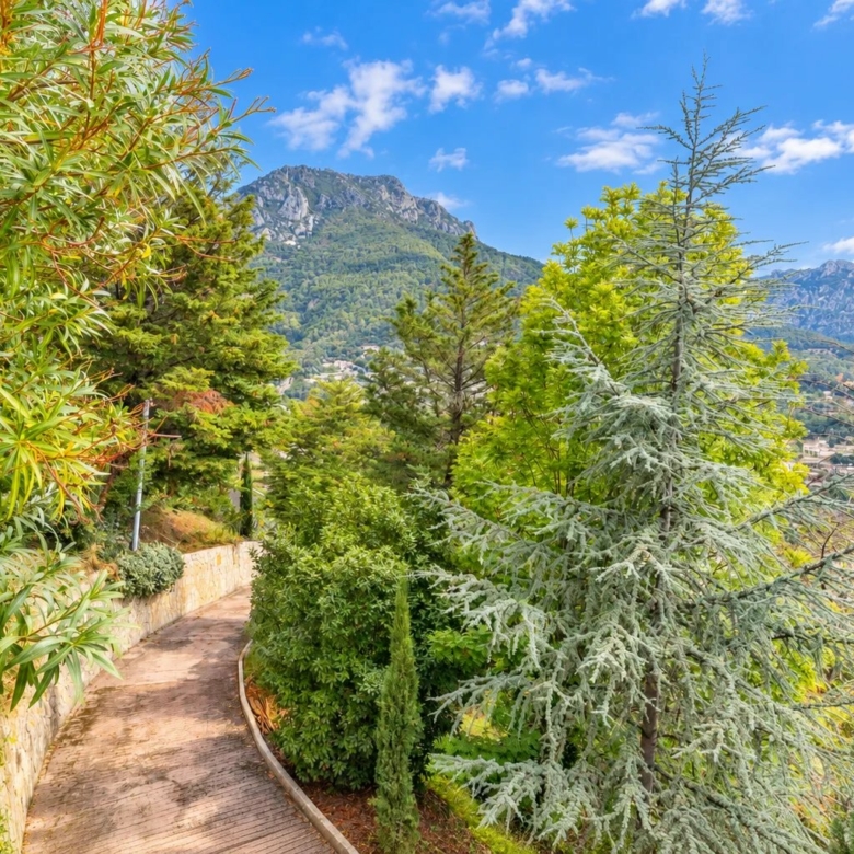 SAINTE-AGNÈS – SPACIEUSE VILLA AVEC VUE MER, PISCINE CHAUFFÉE ET DÉPENDANCE