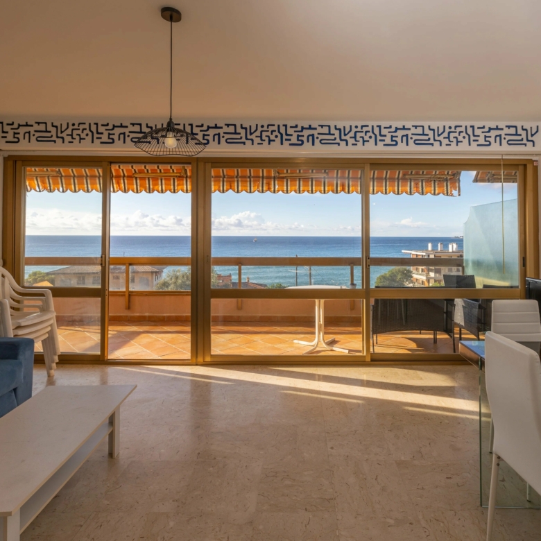 Appartement 2 pièces grande terrasse et parking à Menton Garavan